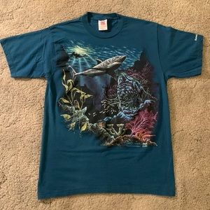 Vintage 1993 Stand Out Shark Shirt